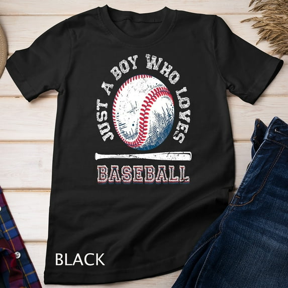 Sam Soft American Sport Fan Baseball Lover Boys Batter Baseball T-Shirt Unisex T-Shirt