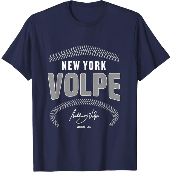 Sam Soft Anthony Volpe New York Baseball Name & Number (Front & Back) T-Shirt Full Size S-5Xl