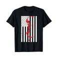 thumbnail image 1 of Sam Soft Archery American Flag Usa Patriotic Bow Arrows Archer Gift T-Shirt, Gift For Friend, Full Size S-5Xl, 1 of 5