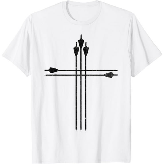 Sam Soft Archery Bow Archer Faith Jesus Christian Cross Arrow Vintage T-Shirt, Gift For Friend, Full Size S-5Xl