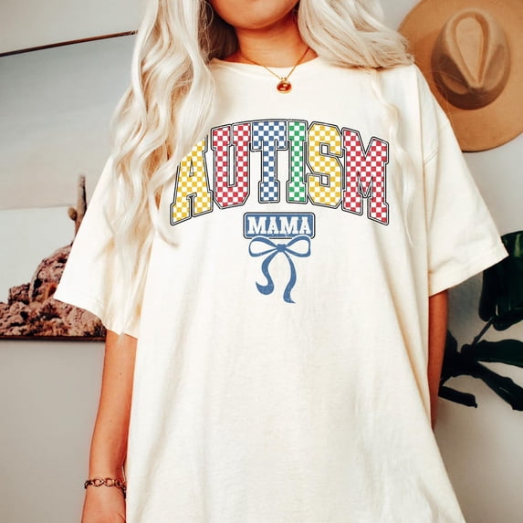 Sam Soft Autism Awareness Shirt: Neurodiversity Mama Tee All Size S-5XL