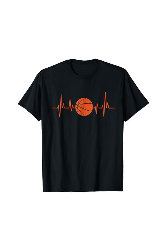 BBall TShirt Heartbeat Basketball TShirt