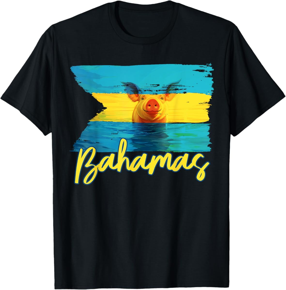 Sam Soft Bahamas Swimming Pig Flag Beach Caribbean Vacation Family T Sam Soft Bahamas Swimming Pig Flag Beach Caribbean Vacation Family T