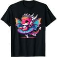 thumbnail image 1 of Sam Soft Ballerina Dragon Dancing T-Shirt Full Size S-5Xl, 1 of 5