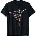 thumbnail image 1 of Sam Soft Ballerina Floral Pattern Ballet Dancing Classical Dance T-Shirt Full Size S-5Xl, 1 of 5
