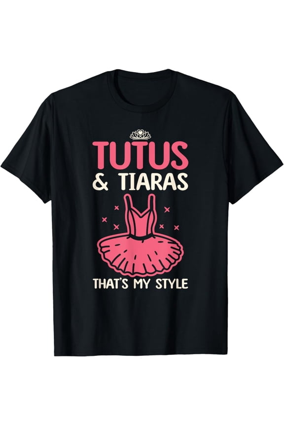 Ballet Dancing Tutus Design Women Girls Ballerina T-Shirt Full Size S-5Xl