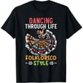 thumbnail image 1 of Sam Soft Ballet Folklorico Dancer Mexico Traditional Mexican Dance T-Shirt Full Size S-5Xl, 1 of 5
