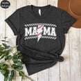 thumbnail image 1 of Sam Soft Baseball Mama T-Shirt, Lightning Bolt Mama Shirt, Baseball Mother Shirt, Sport Mom Outfit, Mothers Day Gift,Baseball Lover Gift,Game Day Tee, 1 of 5
