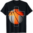 thumbnail image 1 of Sam Soft Basketball Christian Cross T-Shirt, 1 of 5