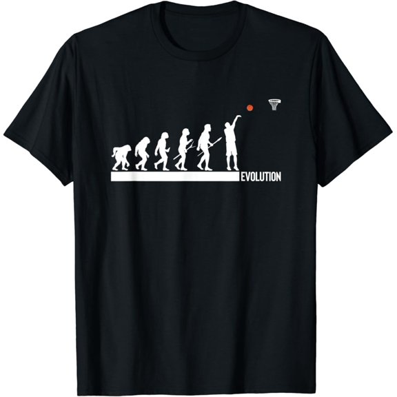Sam Soft Basketball Evolution Of Man Sport Human Players Fans T-Shirt Full Size S-5Xl