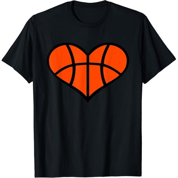 Sam Soft Basketball heart T-Shirt