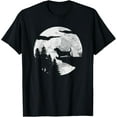 thumbnail image 1 of Sam Soft Bassett Hound Dog Full Moon At Night - Dogs Basette Hound T-Shirt, 1 of 5
