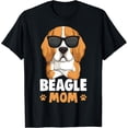 thumbnail image 1 of Sam Soft Beagle Mom Dog Mama Women T-Shirt, 1 of 5