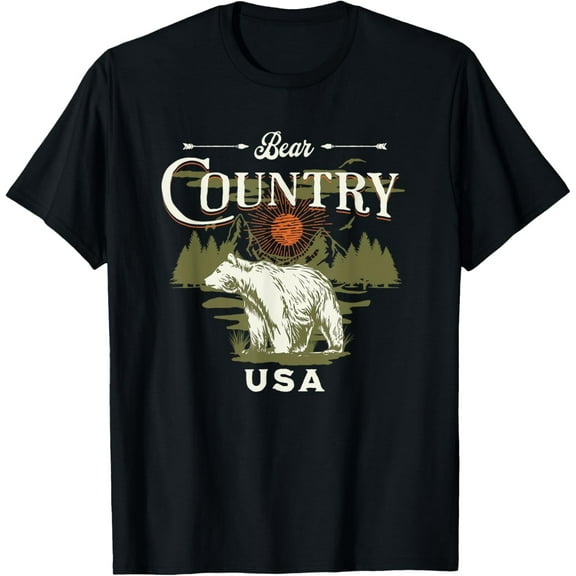 Sam Soft Bear Country USA Rapid City South Dakota T-Shirt All Size S-5XL