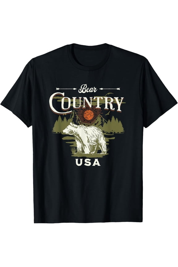 Bear Country USA Rapid City South Dakota T-Shirt All Size S-5XL
