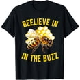 thumbnail image 1 of Sam Soft Bee Women Men Bumble Bees Honey Beekeeper Puns T-Shirt, Gift For Friend, Full Size S-5Xl, 1 of 5