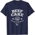 thumbnail image 1 of Sam Soft Beef Cake BBQ, Eat, Sleep, Repeat Meat Lover Gift T-Shirt All Size S-5XL, 1 of 5