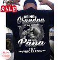 thumbnail image 1 of Sam Soft Being Papa Is Priceless Shirt Gift For Grandpa Full Size S-5XL, 1 of 5