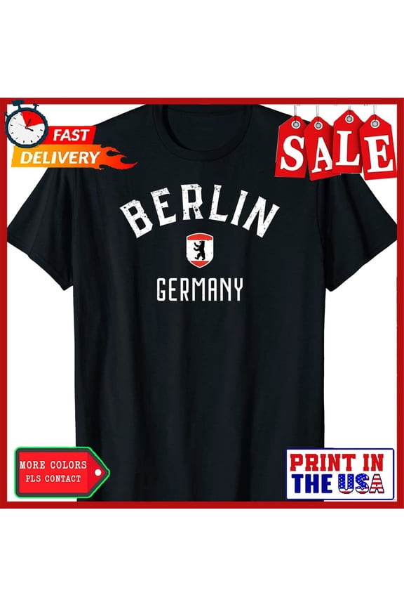 Berlin Germany - Berlin Bear Flag Proud Country Unisex T-Shirt