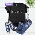 thumbnail image 1 of Sam Soft Big Brother Shirt, Big Bro Est 2025 Shirt, Big Bro Est 2025 Shirt, Big Bro Shirt, Birthday Gift For Brother, Birthday Present For Brother, 1 of 2