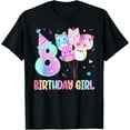 thumbnail image 1 of Sam Soft Birthday Girl 8Th Birthday Squish Squad Mallow Girls T-Shirt, 1 of 5