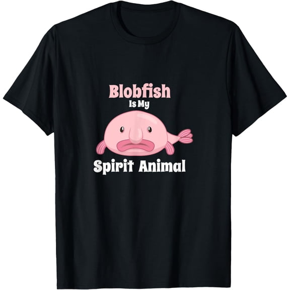 Sam Soft Blobfish Is My Spirit Animal Sea Ocean Creatures Blob Fish T-Shirt