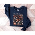thumbnail image 1 of Sam Soft Boho Tis The Season Sweatshirt, Aesthetic Bow Boho Shirt, Merry Vibes Sweatshirt, 1 of 5