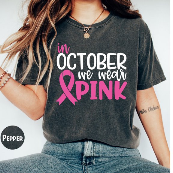 Sam Soft Breast Cancer Shirt, Cancer Shirt, Cancer Support Shirt, Breast Cancer Month, Cancer Awareness Shirt, October Shirt, In October We Wear Pink
