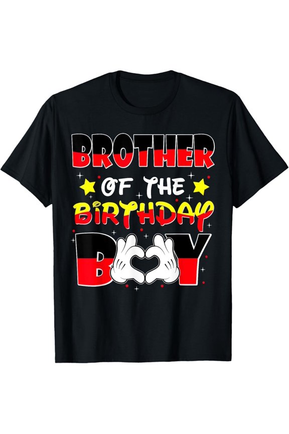 Brother Of The Birthday Boy Shirt Match Family Birthday Boy T-Shirt