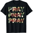 thumbnail image 1 of Sam Soft Camo Pray On It Pray Over It Pray Through It Christian Faith T-Shirt, 1 of 5