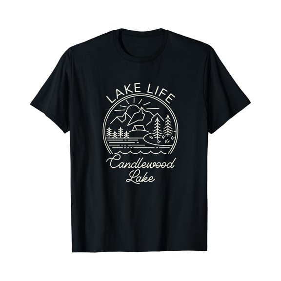 Sam Soft Candlewood Lake Lakes Lake Life Vintage Sunset Kayaking T-Shirt, Gift For Friend, Full Size S-5Xl