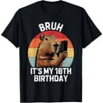thumbnail image 1 of Sam Soft Capybara10th Birthday T-Shirt All Size S-5XL, 1 of 5