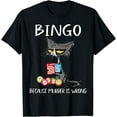 thumbnail image 1 of Sam Soft Cat Bingo Because Is Wrong T-Shirt, 1 of 5