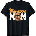 thumbnail image 1 of Sam Soft Cavapoo Dog Breed Pet Cavapoo Mom T-Shirt, 1 of 5