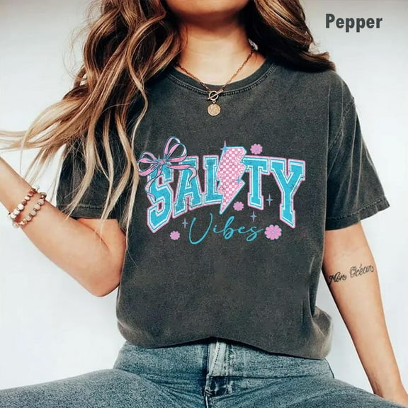 Sam Soft Checkerboard Salty Summer Shirt, Trendy Beach Shirts, Summer Shirt, Salty Tshirt, Summer Shirt, Beach Shirt, Saltwater Shirt