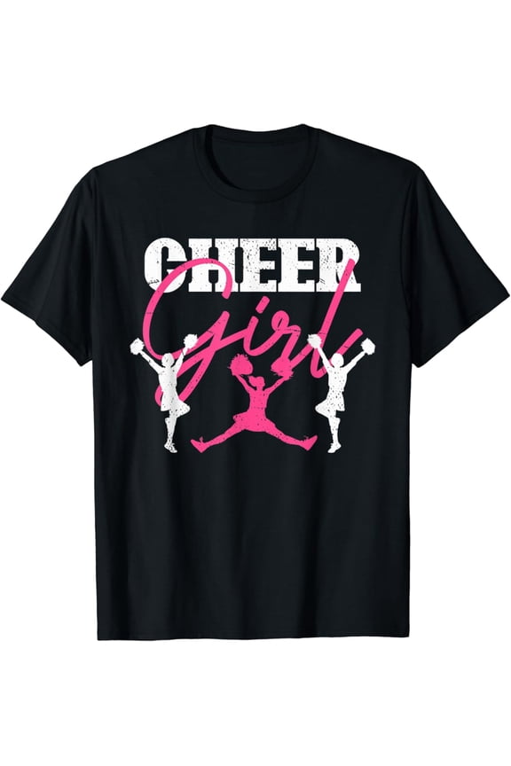 Cheer Team Cheerleading Cheering Women Girls Cheerleader T-Shirt Full Size S-5Xl