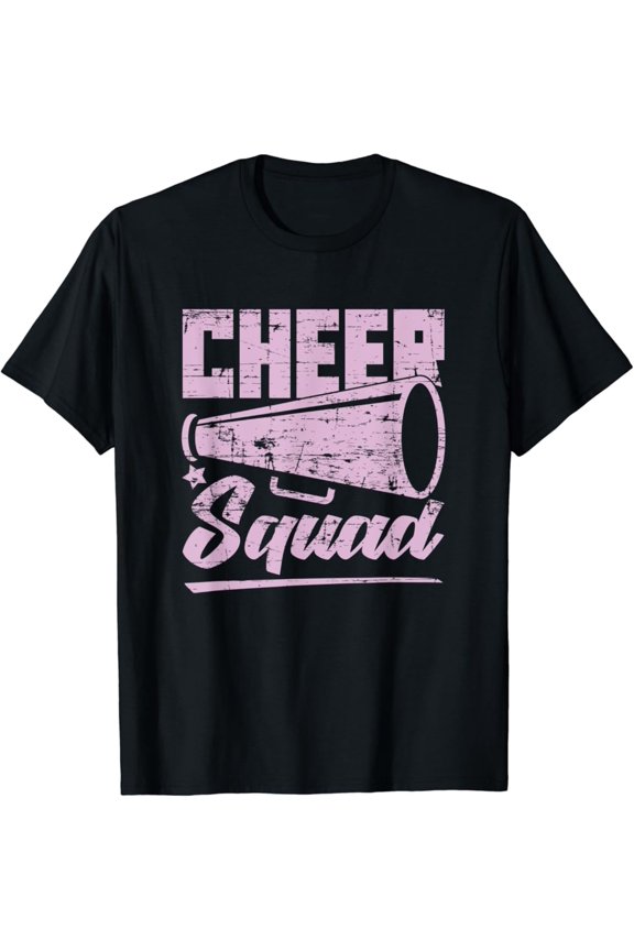 Cheering Cheerleading Team Cheer Squad Cheerleader T-Shirt Full Size S-5Xl