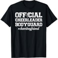 thumbnail image 1 of Sam Soft Cheerleader Bodyguard Cheer Boyfriend Cheerleading Boyfriend T-Shirt Full Size S-5Xl, 1 of 5