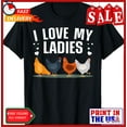 thumbnail image 1 of Sam Soft Chicken Art Chicken Farmer Whispere Love Unisex T-Shirt, 1 of 5