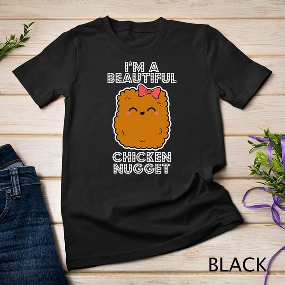 Sam Soft Chicken Nugget Women T-Shirt Cool Fast Food Tee Unisex T-Shirt
