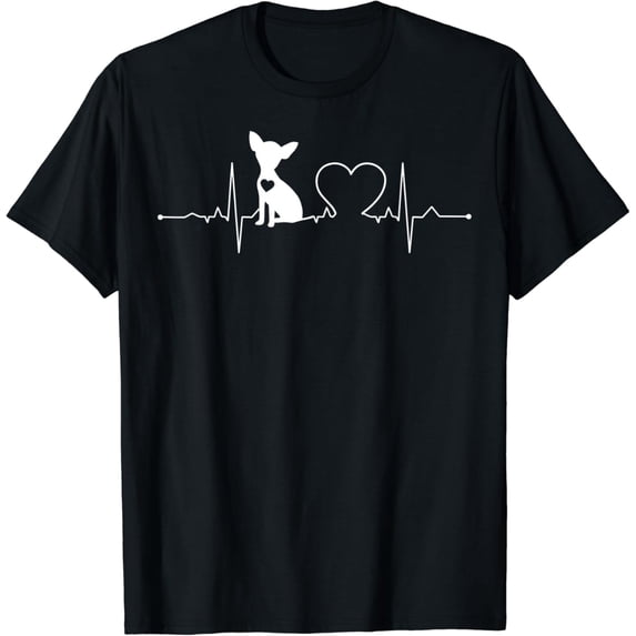 Sam Soft Chihuahua with Heartbeat - Chihuahua T-Shirt