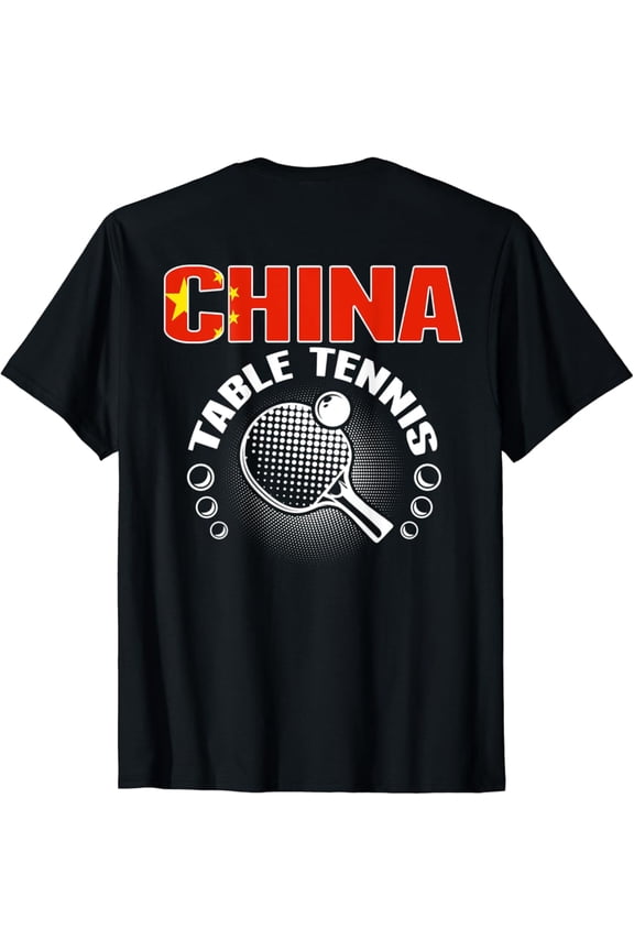 China Table Tennis Fans Jersey Chinese Ping Pong Lovers T-Shirt Full Size S-5Xl
