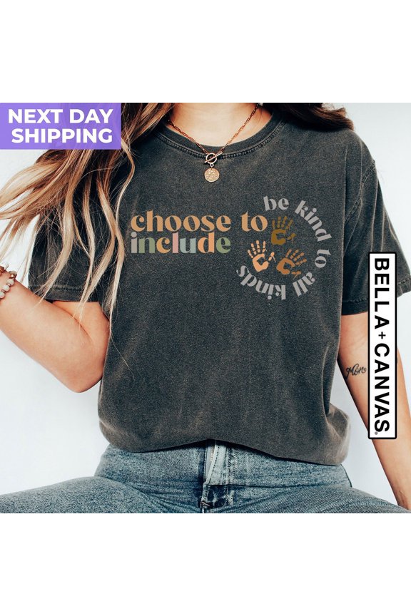 Choose To Include Shirt, Sped Teacher Gift, Neurodiversity Shirt, SLP Teacher Gift, Inclusion T-shirt, Special Education Teacher Shirt