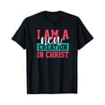 thumbnail image 1 of Sam Soft Christ I Am A New Creation Christian Faith Gift T-Shirt, 1 of 5