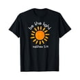 thumbnail image 1 of Sam Soft Christian Be The Light Bible Scripture Faith Quote Gifts T-Shirt, 1 of 5