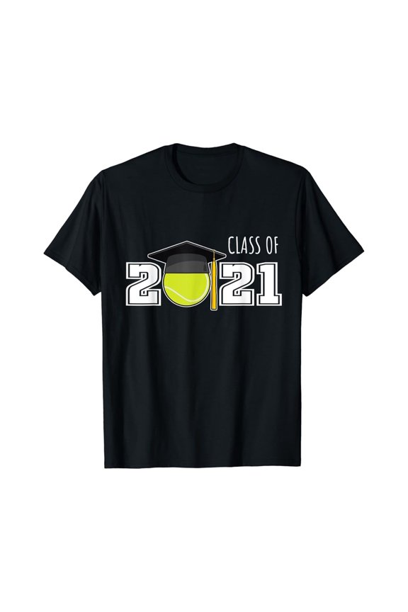 Class Of 2021 Tennis Senior Gifts Grad | Senior 2021 Tennis T-Shirt Full Size S-5Xl