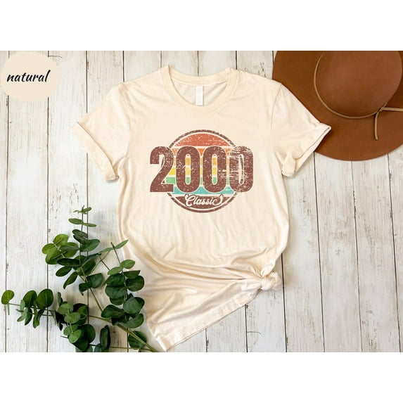 Sam Soft Classic 2000 Original Part Tee, Vintage 2000 Shirt, 25th Birthday Gift For Men, Born In 2000, 25th Birthday Gift For Women, 2000 Retro Shirt