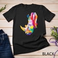 thumbnail image 1 of Sam Soft Colorful Rhino Cute Geometric Rhinoceros Pop Art Style Gift Unisex T-Shirt, 1 of 5