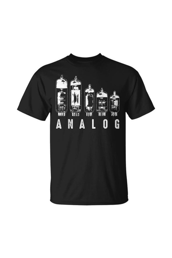 Cool Analog Vacuum Tubes Gift Or Electron Valve Lover Unisex T Shirt