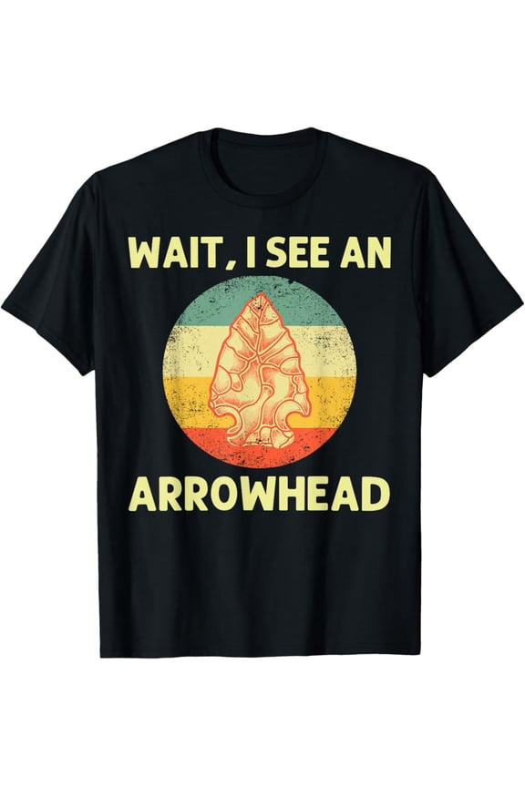 Cool Arrowhead For Men Women Archery Artifact Hunting Flint T-Shirt, Gift For Friend, Full Size S-5Xl